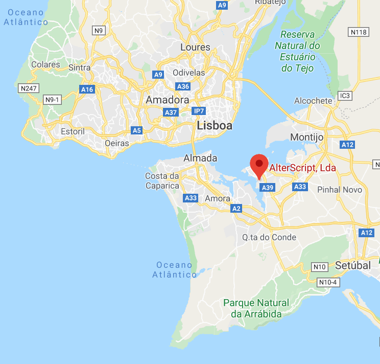 Alterscript Localiza��o